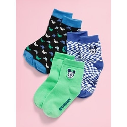 Old Navy x Disney© Crew Socks 3-Pack for Toddler & Baby | Old Navy