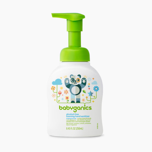 BabyGanics Alcohol-Free Foaming Hand Sanitizer - Fragrance Free, 8.45 oz