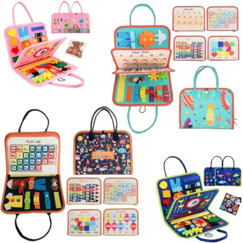 Busy Board Montessori Toy, 1 Count Preschool Activities For Learning | Black Friday Sale TikTok Shop