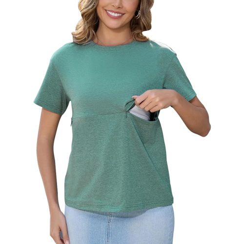 Zip Nursing/Breastfeeding Shirt