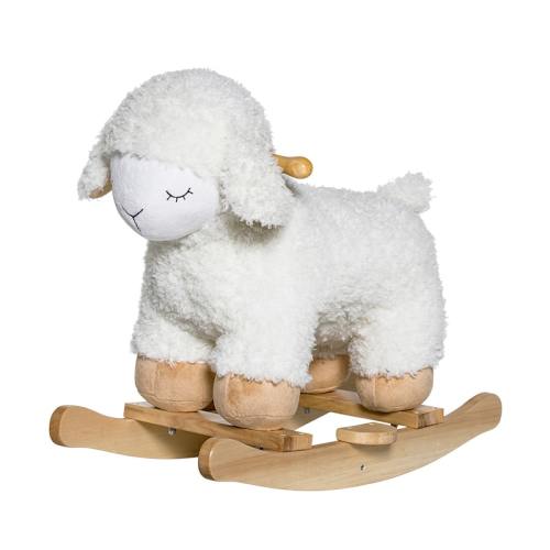 Rocking Horse, Nature/White from Bloomingville | RoyalDesign