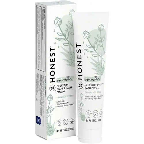 Honest Diaper Rash Cream, 2.5 Ounce