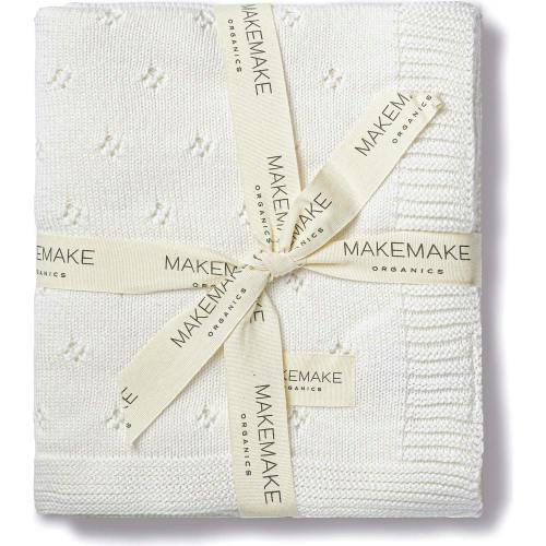 Organic Cotton Pointelle Baby Blanket