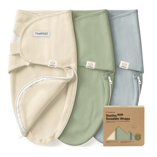 3-Pack Soothe Zippy Swaddle Wrap