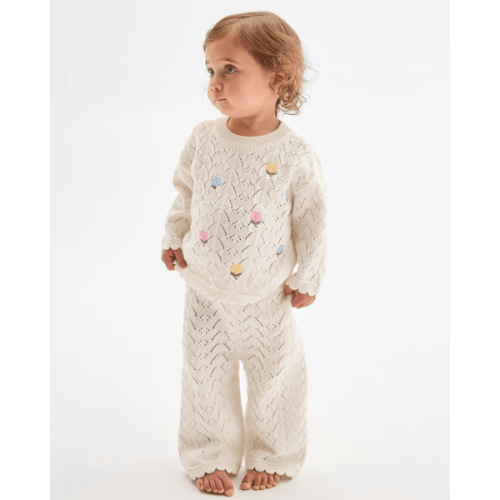 Baby Organic Cotton Knit 2 Piece Set
