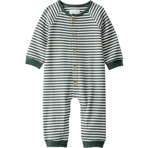little planet by carter's unisex-baby Waffle Knit Button-Front Jumpsuit made with Organic Cotton