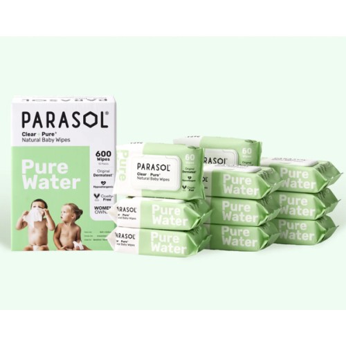 Parasol Pure Water Natural Baby Wipes