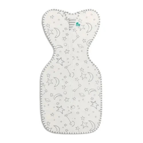 Love to Dream Swaddle UP, Silky-Lux 1.0 TOG, Super Soft and Luxurious 100% Viscose from Bamboo, Allow Baby to Sleep in Their Preferred Arms Up Position, Snug Fit Calms Startle Reflex, Cream, 8-13lbs