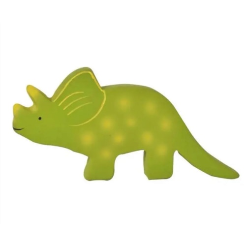 Baby Triceratops Natural Rubber Toy