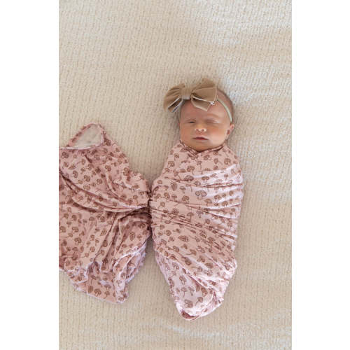 PINK MUSHROOMS | SWADDLE