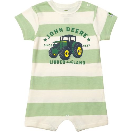 John Deere Truck Romper Newborn to Toddler Sizes (Newborn - 3T)