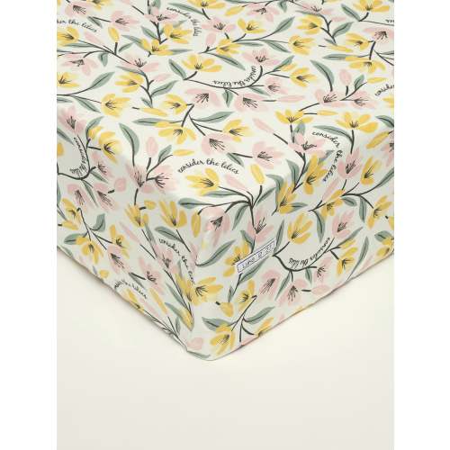 Consider the Lilies Bedsheet Cotton – Holy Pals