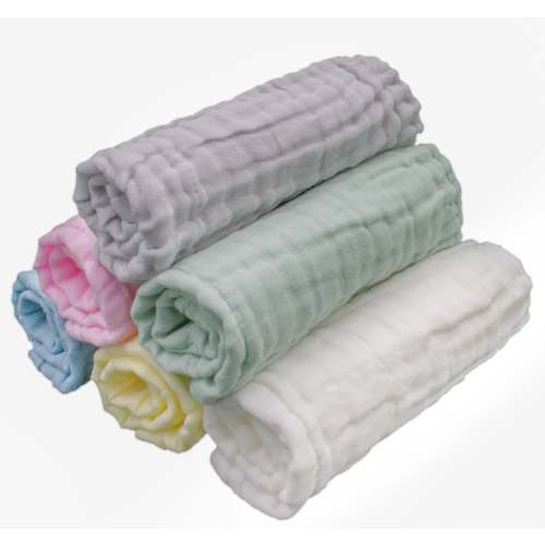 Muslin Wash Cloths - Washcloth 6 Pack