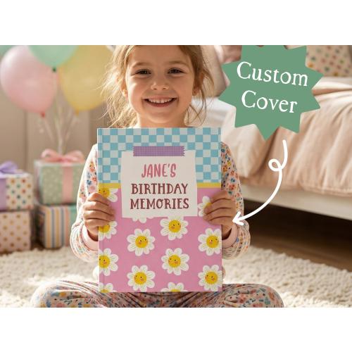 Personalized Birthday Memory Book | Keepsake Journal for Ages 1-18