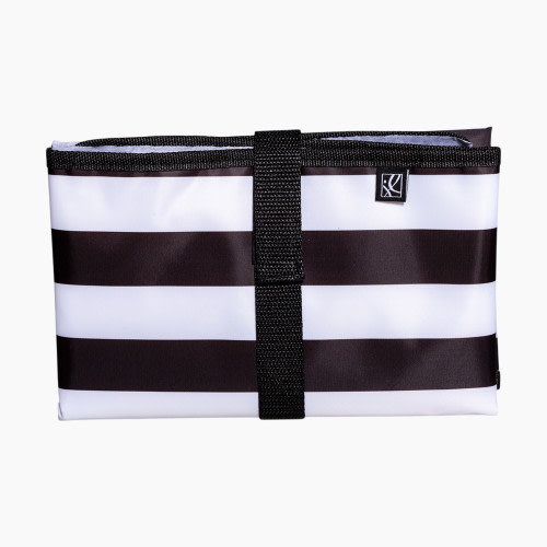 JL Childress Full Body Changing Pad - Black Stripe