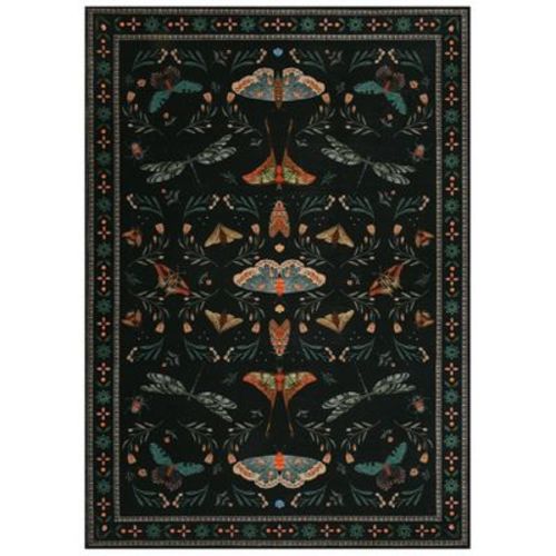Garvee Insect Washable Rugs for Living Room Bedroom Ultra-Thin Non Slip Dining Room Soft Area Rug Stain Resistant Large Carpet for Office Nursery