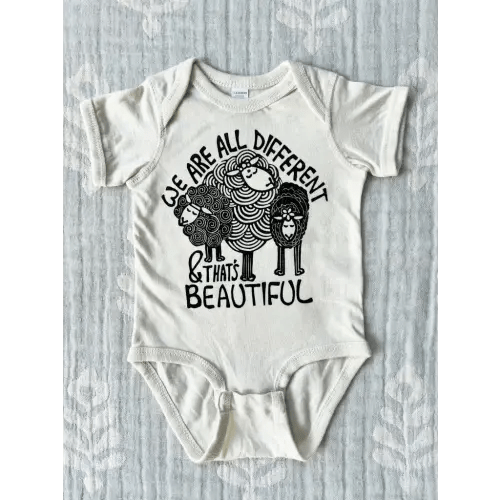 Sheep baby bodysuit - Hippie Baby Clothing — Hippie Baby Co