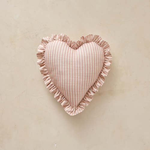 Heart Ruffle Pillow | Finley