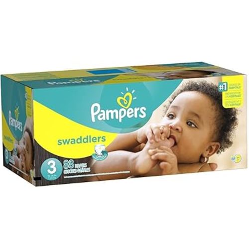 Pampers Swaddlers Diapers Size 3, 88 Count