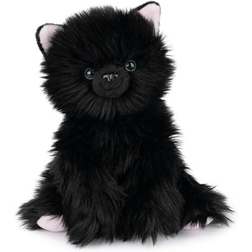 GUND Xavier Kitten Plush, Premium Cat Stuffed Animal for Ages 1 and Up, Black, 9”