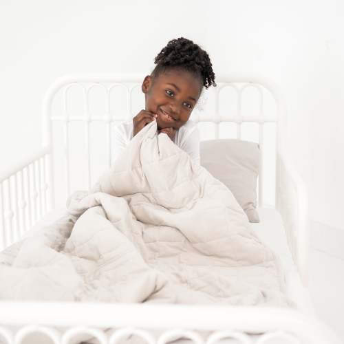 Kyte Baby Toddler Blanket in Oat 2.5
