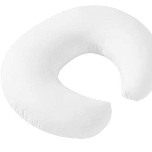 Nursing Pillow and Positioner with Cover for Breastfeeding and Bottle Feeding, Propping Baby, Tummy Time, Baby Sitting Support, Awake-Time Support (Pillow Only, 22" x 17.7" x 5.9")