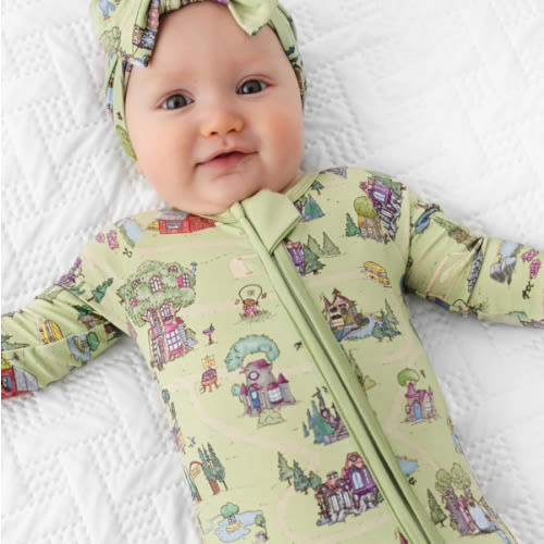 Berenstain Bears® Bamboo Zippered Sleeper - Little Crowns & Capes