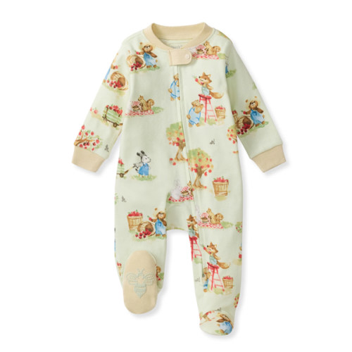 On The Orchard Organic Cotton Footed Sleep & Play