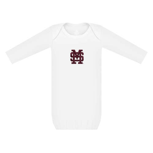 Mississippi State Bulldogs Lap Shoulder Gown | College Baby