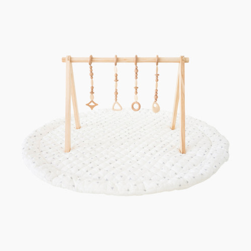 Poppyseed Play Play Gym Set - Grey & Neutral