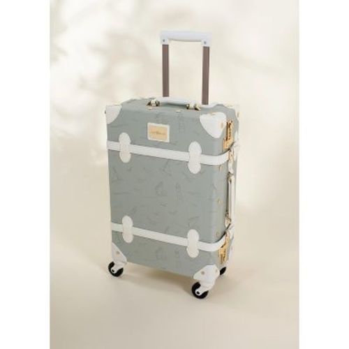 Coco Village - Vegan Leather Carry-On Suitcase - Ocean