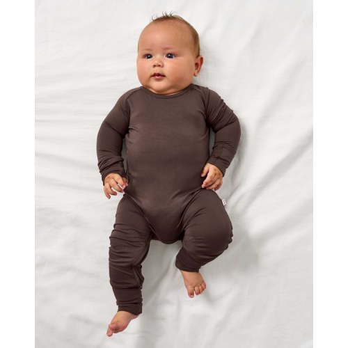 Dark Chocolate Crescent Zippy | Little Sleepies