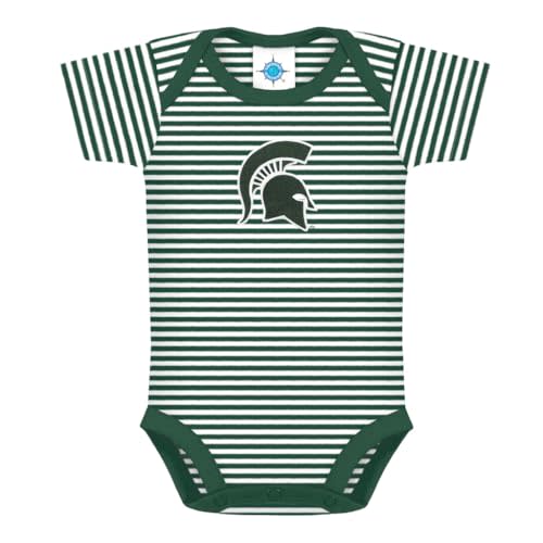 Creative Knitwear College Baby NCAA Infant Striped Bodysuit