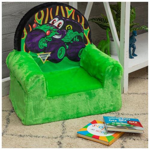 Grave Digger Monster Jam Plush Kids Chair
