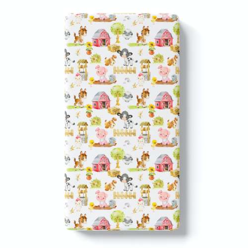 Crib Sheet - Farm Animals | Honey Lemonade