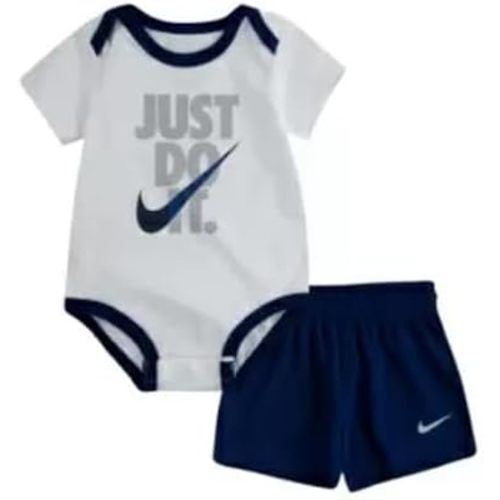 Nike Just Do It 2 PC onesie/shorts 6M