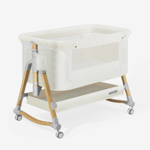 HARPPA Cuddly 3-in-1 Baby Bassinet Bedside Sleeper (Cream White)