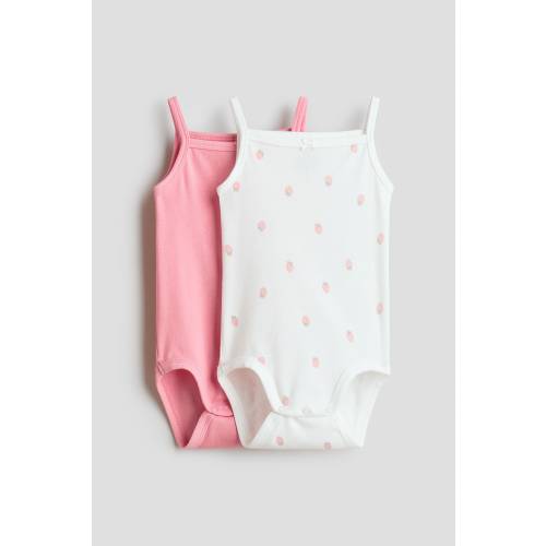 2-PACK SLEEVELESS COTTON BODYSUITS