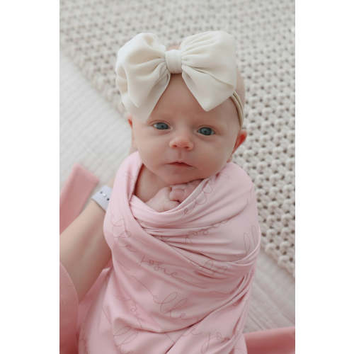 Personalized Baby Name Swaddle Blanket | Dusty Hues