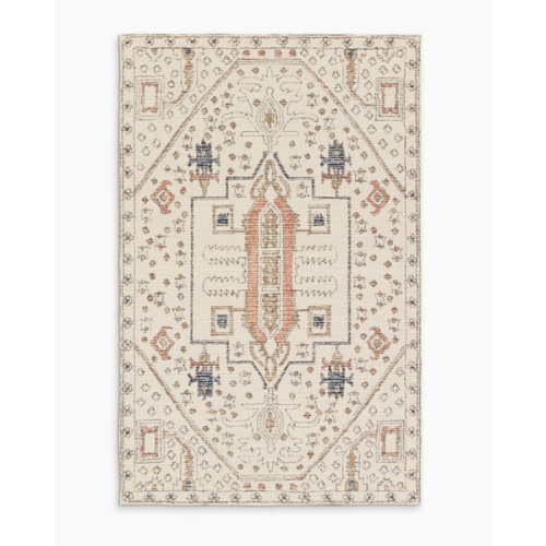 Zadie Wool Rug in Beige