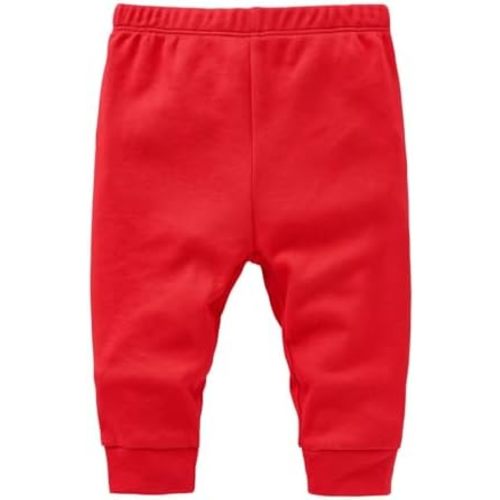 Baby Joggers for Boys Girls Baggy Sweatpants Solid Pull On Elastic Waist School Pants Casual Sport Trousers