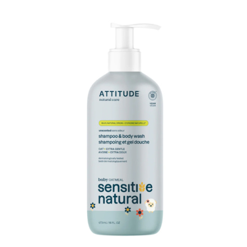 2-in-1 Shampoo & Body Wash - Sensitive Skin Baby | ATTITUDE