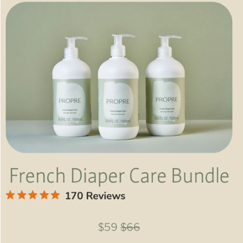 French Diaper Care Bundle