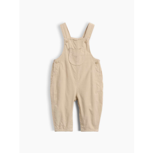 Baby Corduroy Bear Pocket Overalls