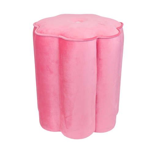 Mainstays Kids Flower Petal Ottoman, Pink