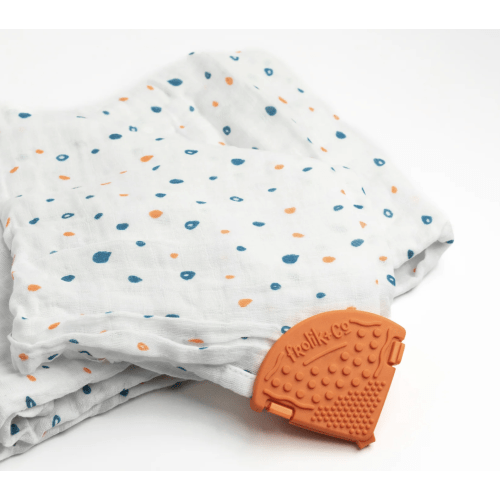 Papaya Chill Toothi Teether – Calm Teething Solution Set – Frolik+Co