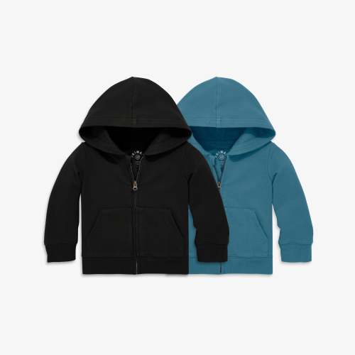 Baby zip hoodie 2-pack | Primary.com