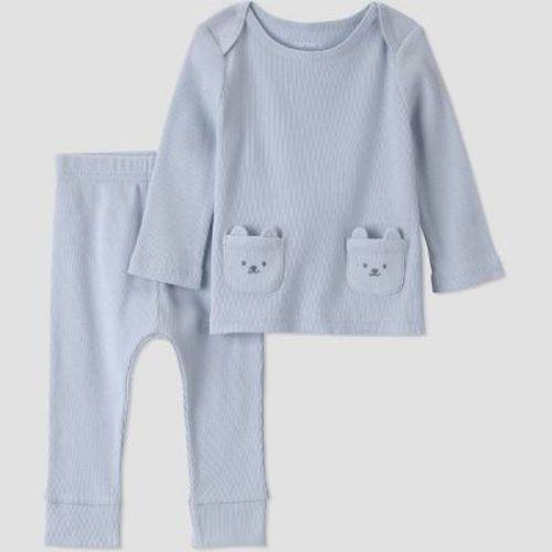 Carter's Just One You® Baby Boys' 2pc bear Top and Bottom Sets - Blue 3M
