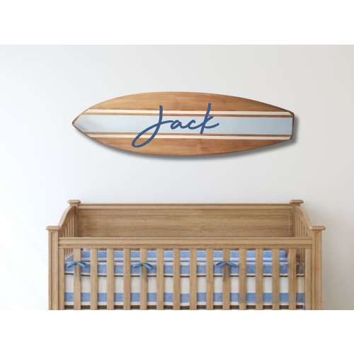 Personalized Surfboard Sign