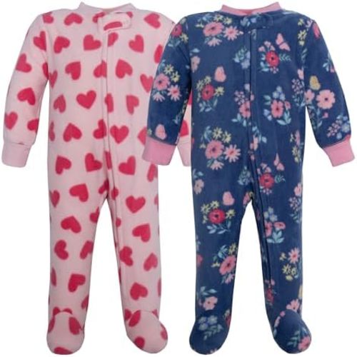 Hudson Baby Unisex Baby Fleece Sleep and Play